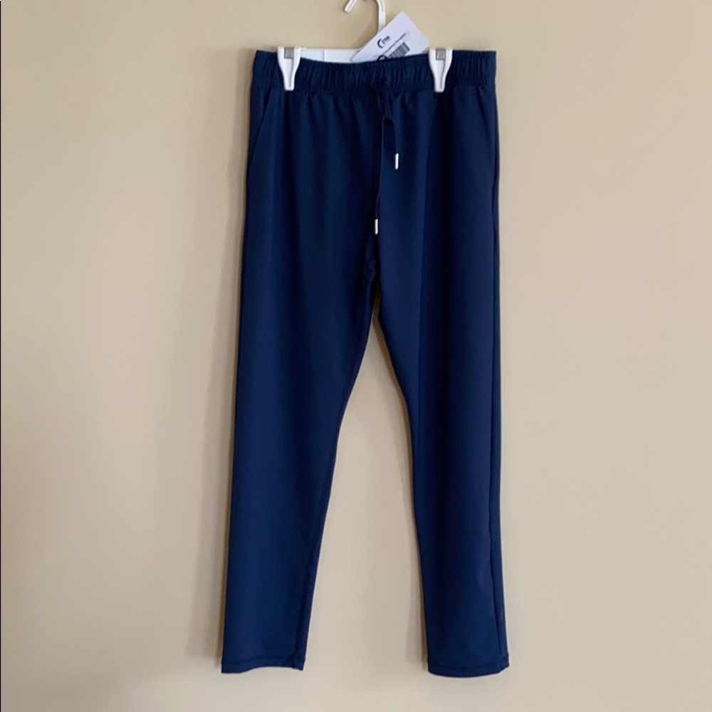 Zyia Navy Everywhere Pants NWT